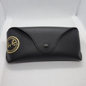 Ray-Ban Black & Gold Colored Glasses Case